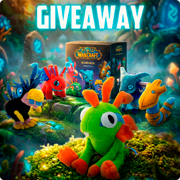 Blizzard Blind Box Plush Hanger Collection &mdash; Series One, 12.5 cm