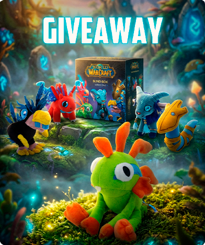 Blizzard Blind Box Plush Hanger Collection &mdash; Series One, 12.5 cm