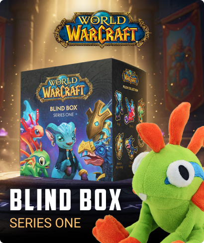 Blizzard Blind Box Plush Hanger Collection &mdash; Series One, 12.5 cm