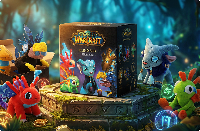 World of Warcraft Blind Box Series 1 Plush Hangers