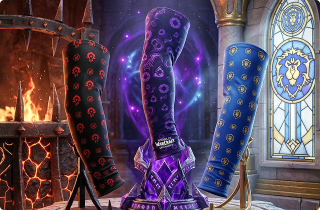 The WoW arm sleeves