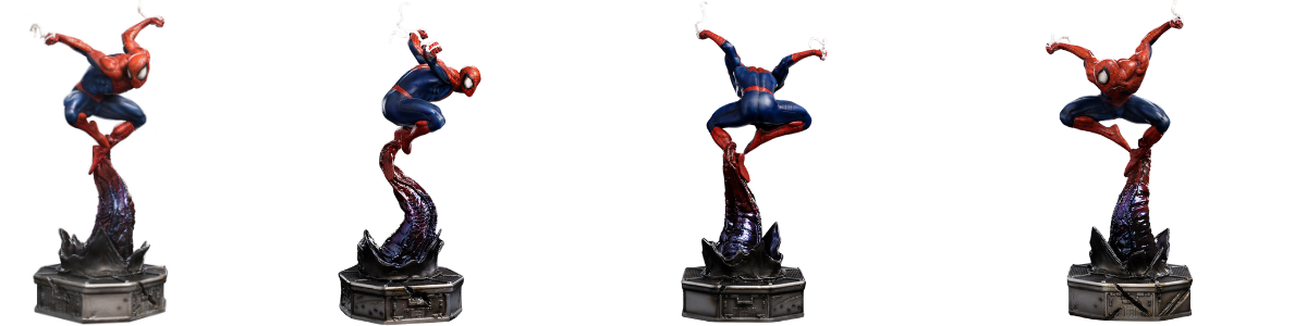 Iron Studios Marvel Spider-Man vs Villains - Spider-Man Statue 1/10