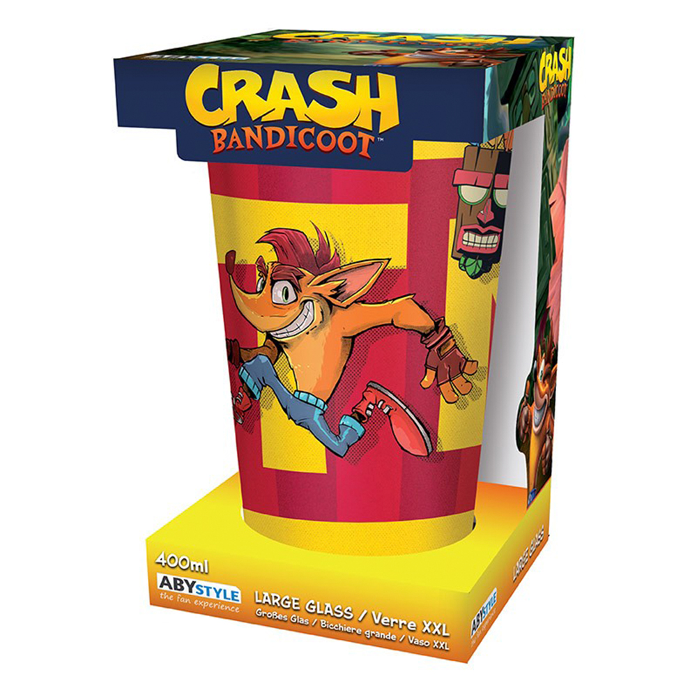 Abysse Crash Bandicoot - Tnt Crash box Glass 400 ml