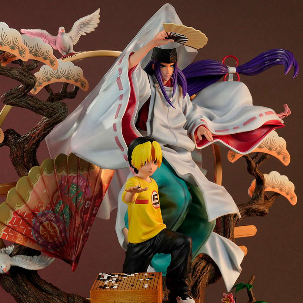 Shindou Hikaru & Fujiwara no Sai: The Divine Move Statue by HEX