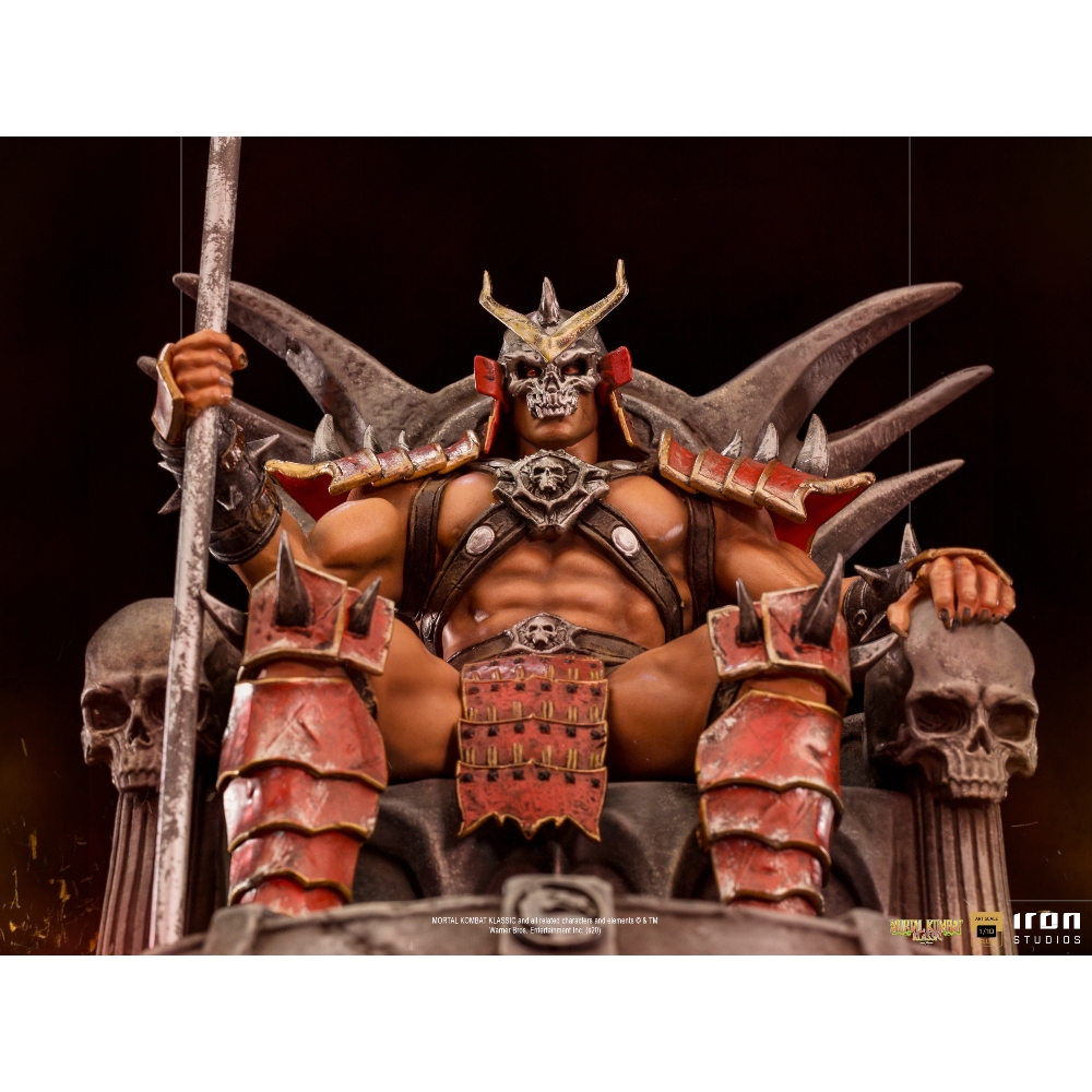 Mortal Kombat Shao Kahn statue  Statue, Character statue, Mortal kombat