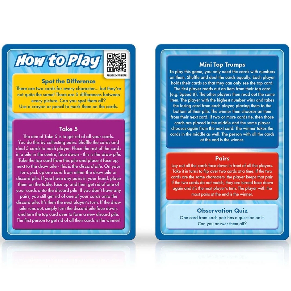 Spidey And His Amazing Friends Top Trumps Junior Card Game English