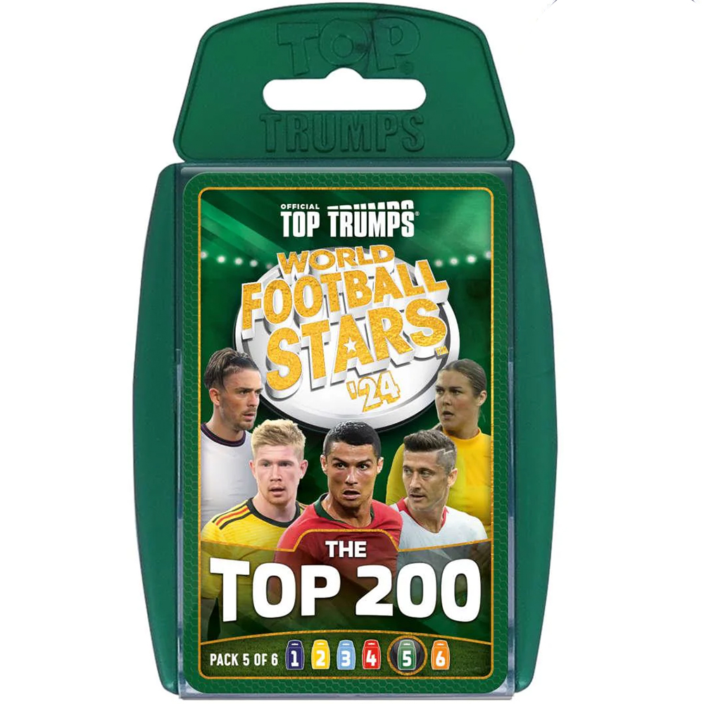 Top Trumps World Football Stars Match | Gioco Da Tavolo In Scatola | Sfida A Colori Per 2+ Giocatori - 2