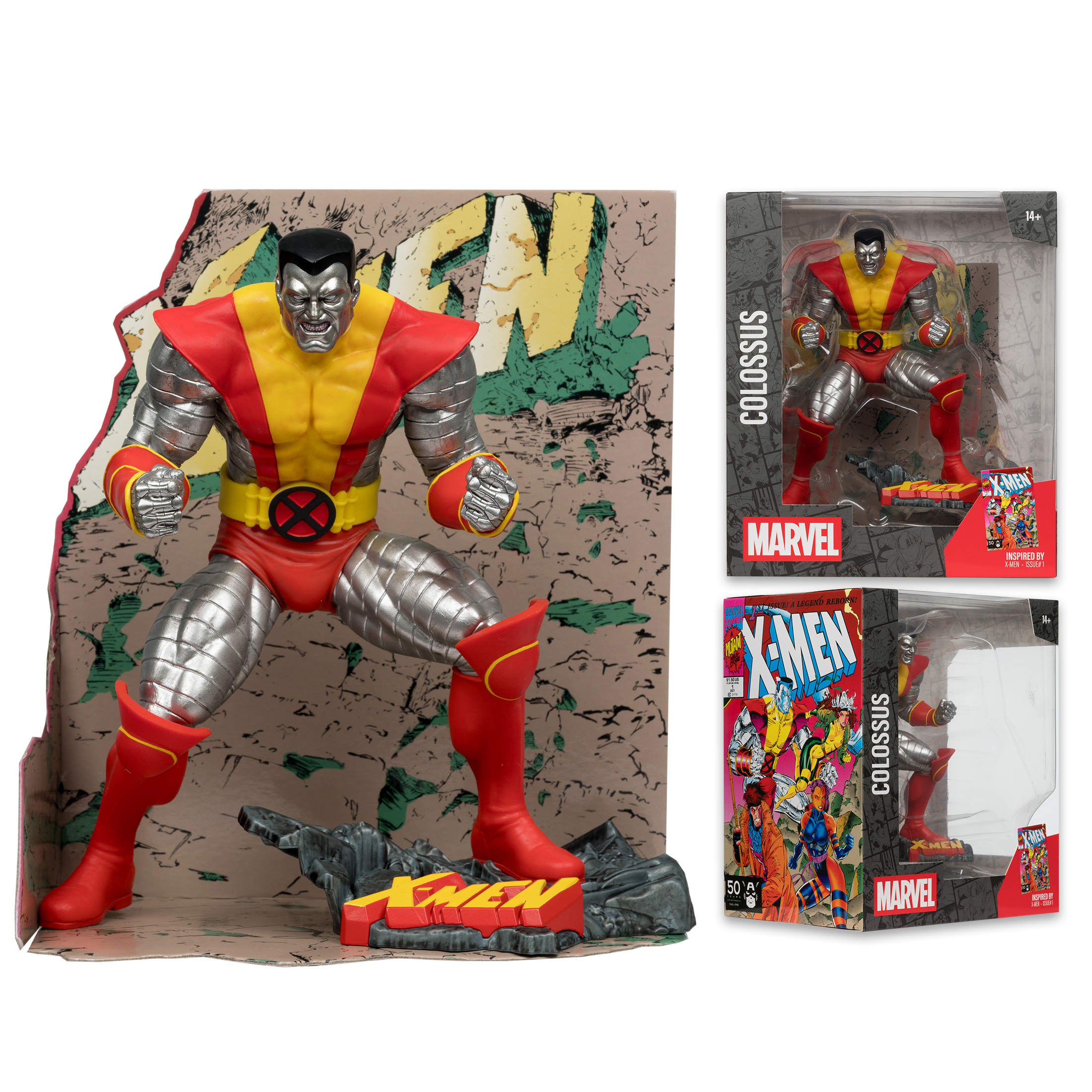 Marvel Colossus フィギュア Marvel Colossus 1:10th Scale Collectible with Scene (X-Men