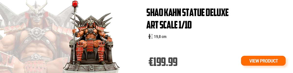 Iron Studios Mortal Kombat - Shao Kahn Statue Deluxe Art Scale 1/10