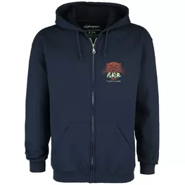 Jinx Cyberpunk 2077 - Tyger Claws For Lyfe Hoodie Navy, Zip - Up, S