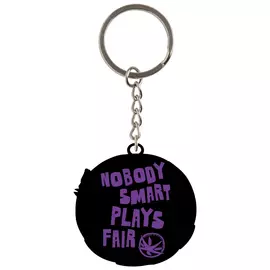 Jinx The Witcher - Nobody Smart Plays Fair Keychain