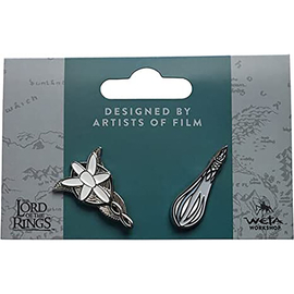 Weta Workshop A Gyűrűk Ura - Evenstar & Galadriel's Phial kitűző