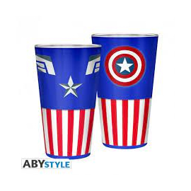 Abysse Marvel - Captain America Großes Glas, 400ml