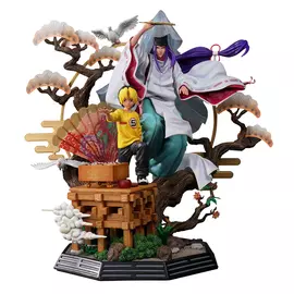 HEX Collectibles Hikaru No Go- Shindou Hikaru & Fujiwara no Sai: The Divine Move 1/6 Scale