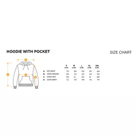 Virtus.pro Hoodie classic w/pocket white, 2XL