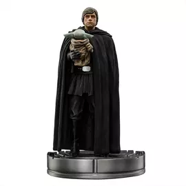 Iron Studios The Mandalorian - Luke Skywalker and Grogu Statue Art Scale 1/10
