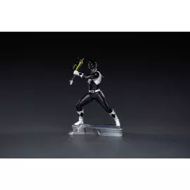 Iron Studios Power Rangers - Black Ranger Statue Art Scale 1/10