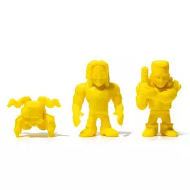 Jinx Cyberpunk 2077 - Monos Silverhand Glow In The Dark Figure Set 3 Pcs