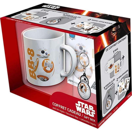 Abysse Star Wars - BB-8 Geschenkbox (Tasse 320 ml, Schlüsselanhänger, Aufkleber)