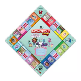 Winning Moves Gabby's Dollhouse-  Monopoly Junior English