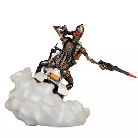 Iron Studios The Mandalorian - IG-11 and The Child Statue Deluxe Art Scale 1/10