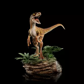 Iron Studios Jurassic Park: Lost World - Velociraptor Statue Deluxe Art Scale 1/10