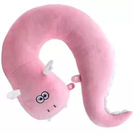 Headrest pillow WP MERCHANDISE Dragon Lily, pink, 35 cm