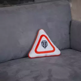 Car Pillow World of Tanks, 24 cm white