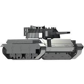 Metal Time | Conqueror Fv214 Model Constructor Kit, 46 parts | World Of Tanks