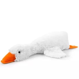 Plush toy WP MERCHANDISE Goose Hrysha, white, 79 cm