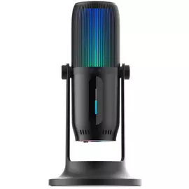 THRONMAX M2RGB Condenser RGB USB MDRILL GHOST 96kHz Microphone, Black