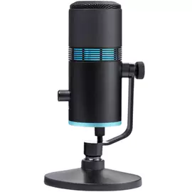THRONMAX V8 Condenser RGB USB 96KHZ  CAPSULE Microphone, Black