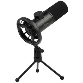 FIFINE K658 Dynamic RGB USB  Microphone, Black