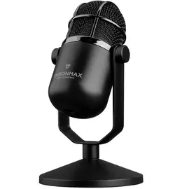 THRONMAX M3PLUS Condenser USB MDRILL DOME PLUS JET 96kHz Microphone, Black
