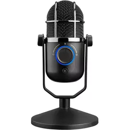 THRONMAX M3 Condenser USB MDRILL DOME JET 48kHz Microphone, Black