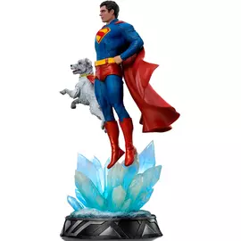 Superman Legacy Superman & Krypto Art Scale 1/10