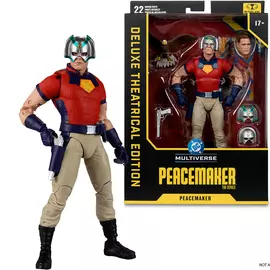 DC Multiverse Peacemaker (Peacemaker The Series) 7in Action Figure (Deluxe Theatrical Edition) McFarlane Toys