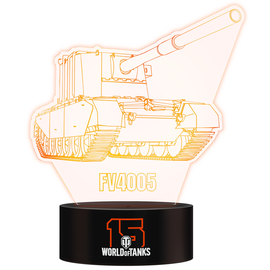 World of Tanks 15 Anniversary Acrylic Lamp (lampe acrylique)
