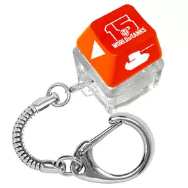 World of Tanks Keycap Keychain, with RGB backlit