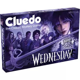 Wednesday Cluedo Mystery Board Game English