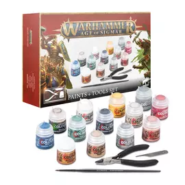 Warhammer Aos - Aos Paints+Tools Eng/Spa/Port/Latv/Rom