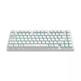 Dark Project ALU Terra Nova R2 White - Wireless Gaming Keyboard (ANSI)