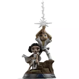 Iron Studios Star Wars - Luke And Leia Minico