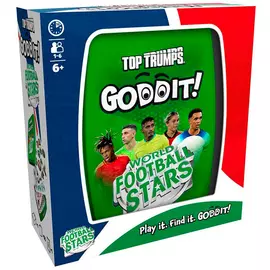 Winning Moves - Goddit! World Football Stars Top Trumps Card Game Multillingual
