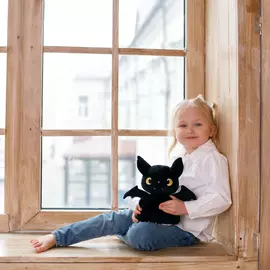 Plush toy Halloween Bat Betty,  FragOn, 23 cm
