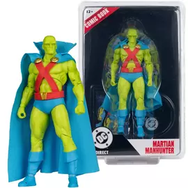 DC Direct P.Punchers Martian Manhunter (Justice League #77) 7in Action Figure with Comic McFarlane Toys