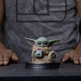 Iron Studios Star Wars - Grogu Popcorn Time - Mandalorian And Grogu Movie - Grogu Collection Legacy Replica 1/4