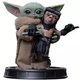 Iron Studios Star Wars - Grogu No Squeezy - Mandalorian And Grogu Movie - Grogu Collection Legacy Replica 1/4