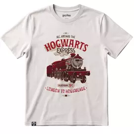 Harry Potter T-shirt - Hogwarts Express, Grey M