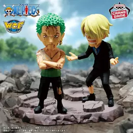 Bandai One Piece - World Collectable Figure Log Stories-Roronoa Zoro & Sanji-